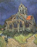 The Church at Auvers (nn04) Vincent Van Gogh